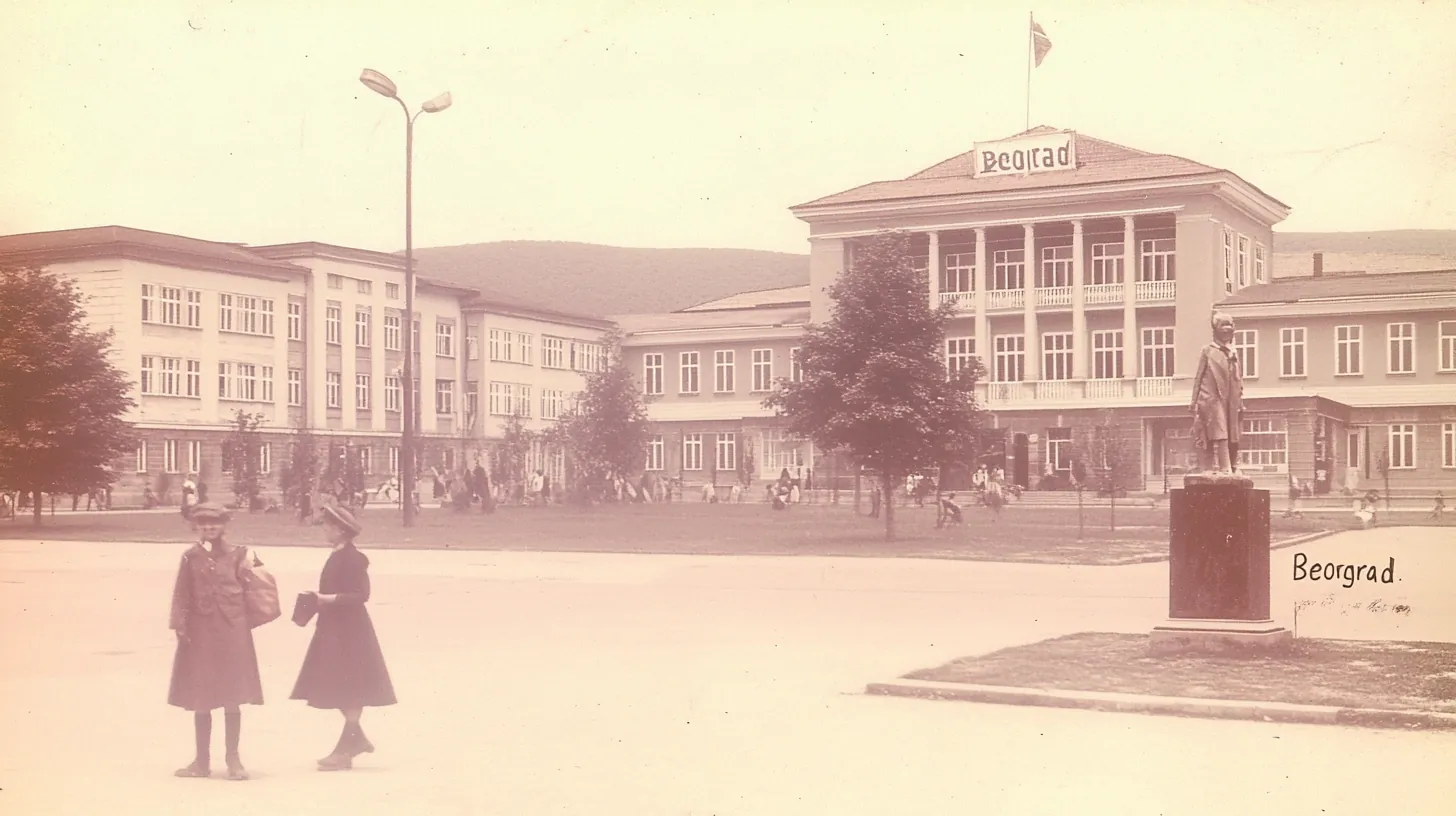 An_old_photo_of_the_building_which_is_located_in_Kars_and_ha, variant 3