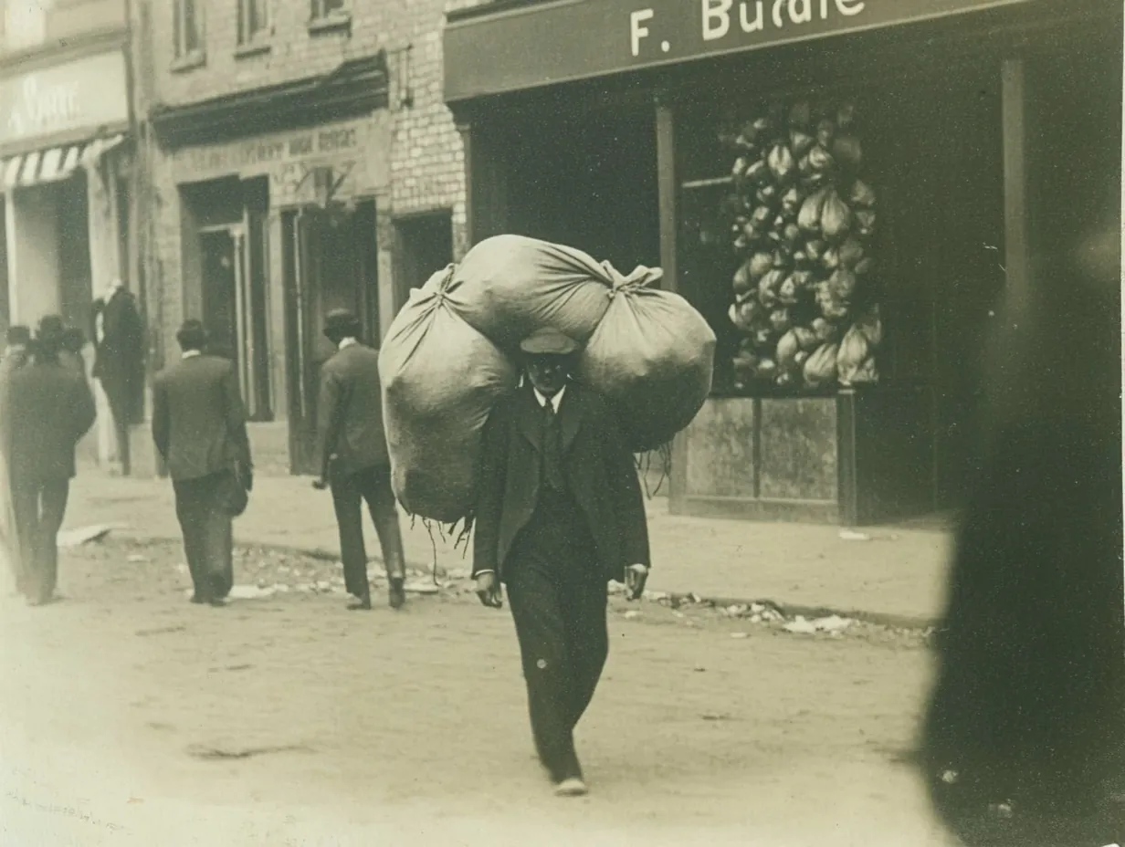 Vintage_photo_of_an_elegantly_dressed_man_with_his_head_cove, variant 2